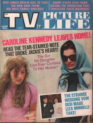 TV Picture Life January 1972 Caroline Jackie Kennedy Onassis 070119AME