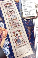 "P" Is For Princess Cross Stitch Kit By The Victoria Sampler Alphabet Series