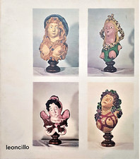 LEONCILLO Catalogo mostra GNAM Roma 1979 De Luca Editore MOLTO RARO