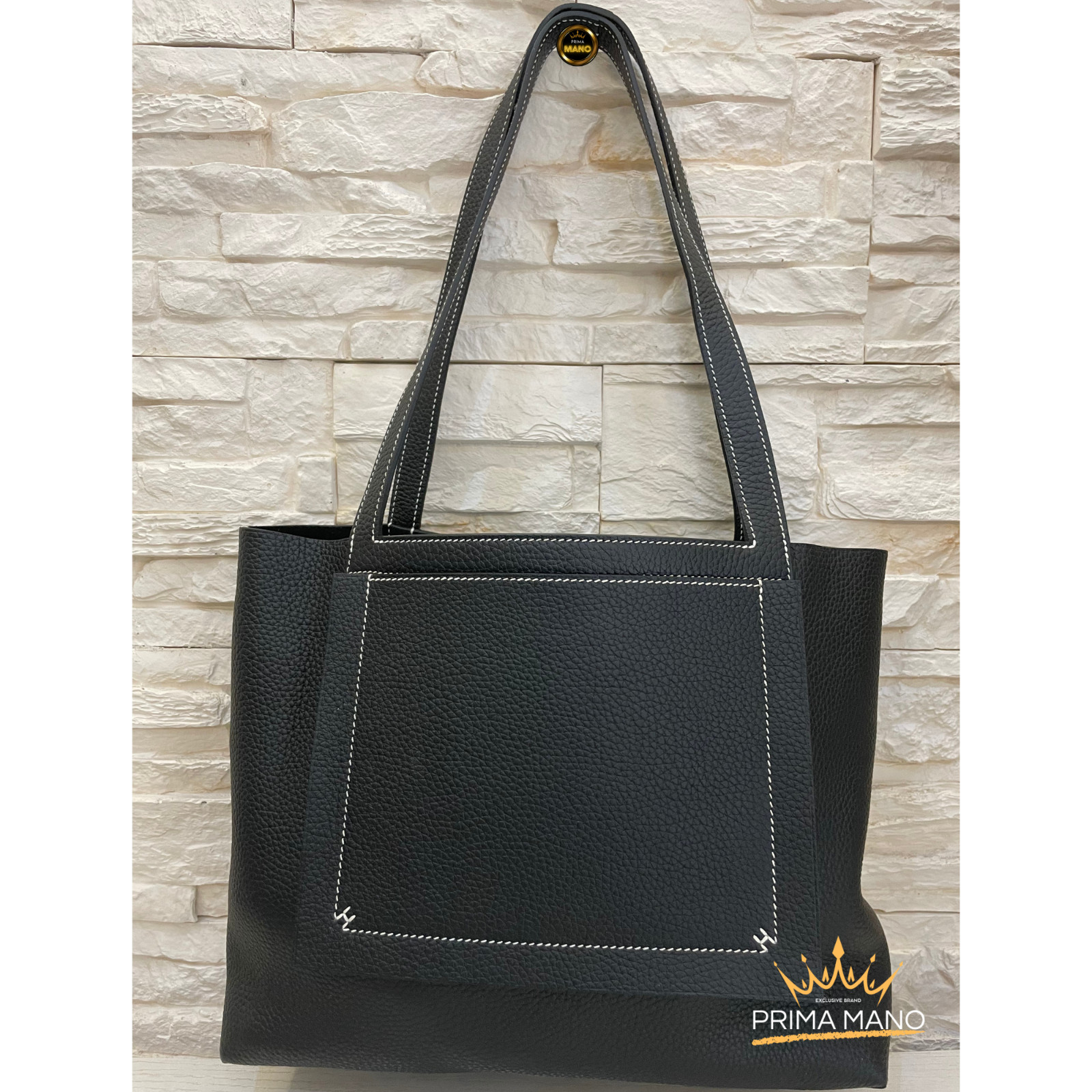 Borsa Tote Originale HERMÈS Cabasserie 31 Nera - Autentica e Lussuosa