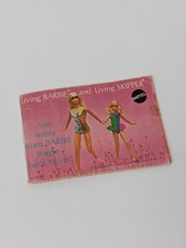 Vintage 1970 Living Barbie Living Skipper Mattel Color Catalog Booklet