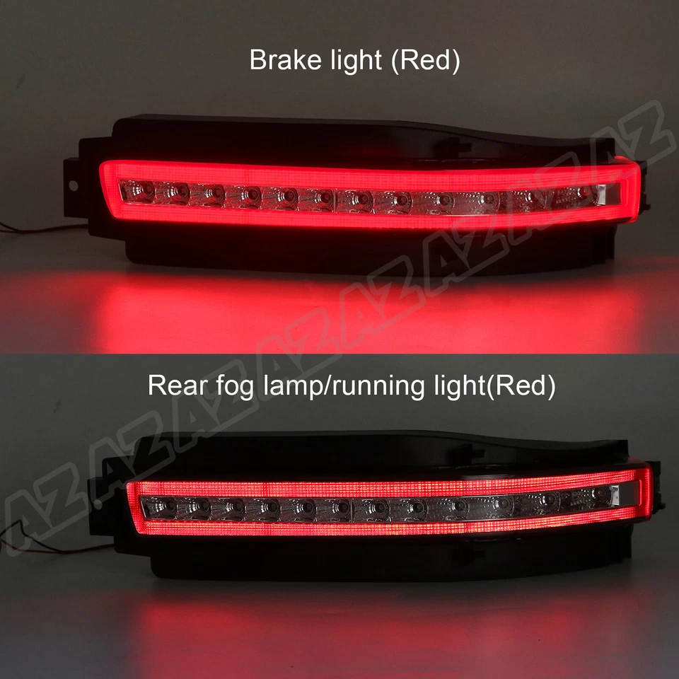 2X All-In-1 LED Turn Signal, Rear Fog, Backup, Brake Light For 03-09 Nissan 350Z Foto 2 de 4