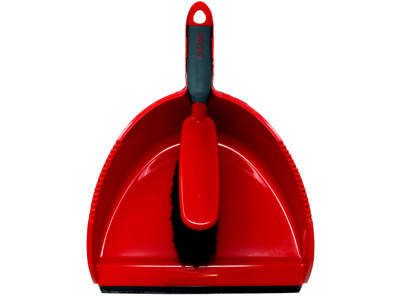 O-Cedar Snap-On Dust Pan & Brush Set