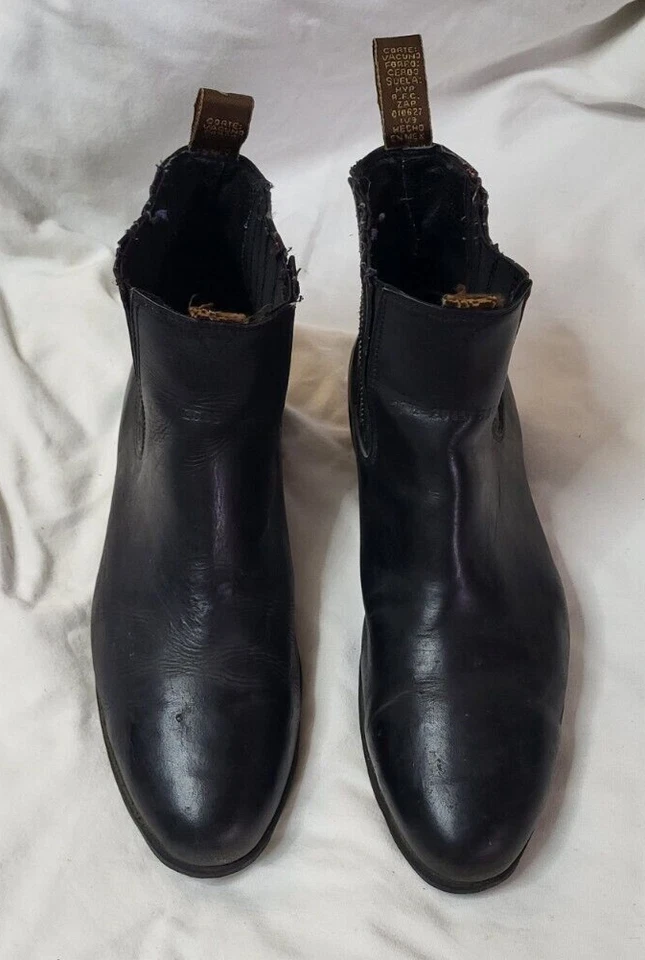 Bonus Charro 27.5 Ankle Boots Genuine Napa Leather Botin Charro Traditional Boot - Image 2 of 4