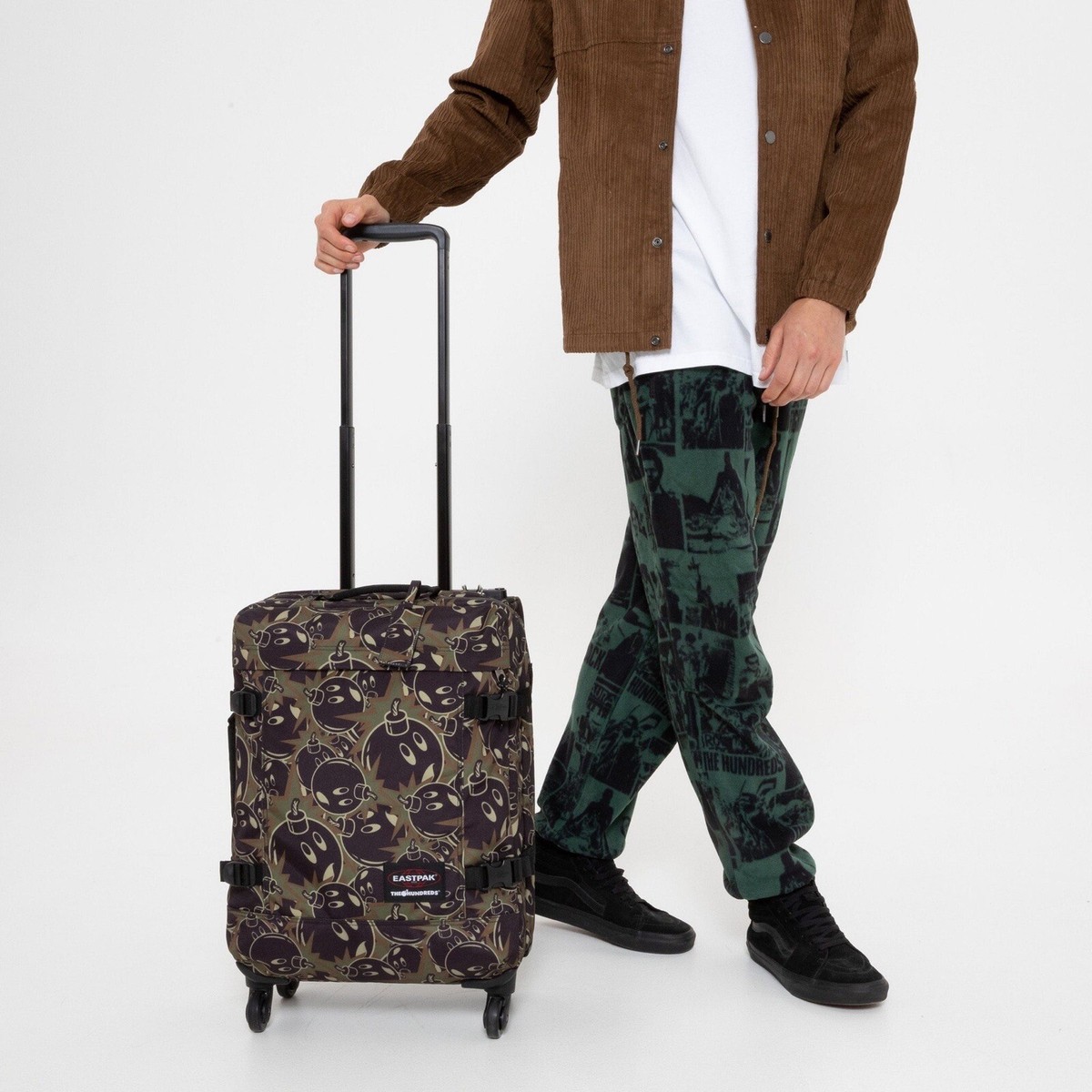 Eastpak x The Hundreds TRANS4 S Hundreds Camo luggage | eBay