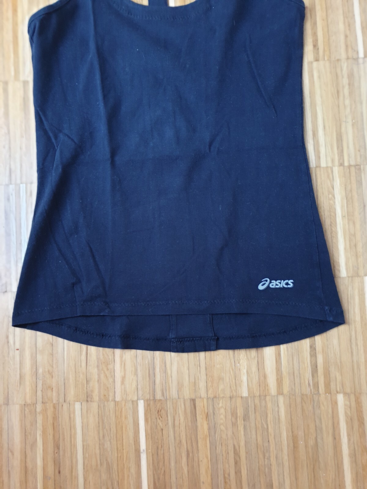 Asics Damen Top Schwarz Logo Träger Sport Laufen Running Fitness Yoga Gr. L Asics Damen Top Schwarz Logo Träger Sport Laufen Running Fitness Yoga Gr. L