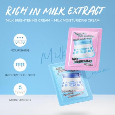 Milk Moisturizing Cream Milk Cream Bag Pack Cream Facial Moisturizing Cream S1K1