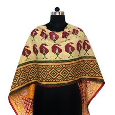 Indian Cotton Kantha Fashion Scarf Reversible Bohemian Handmade Shawl Band Aa