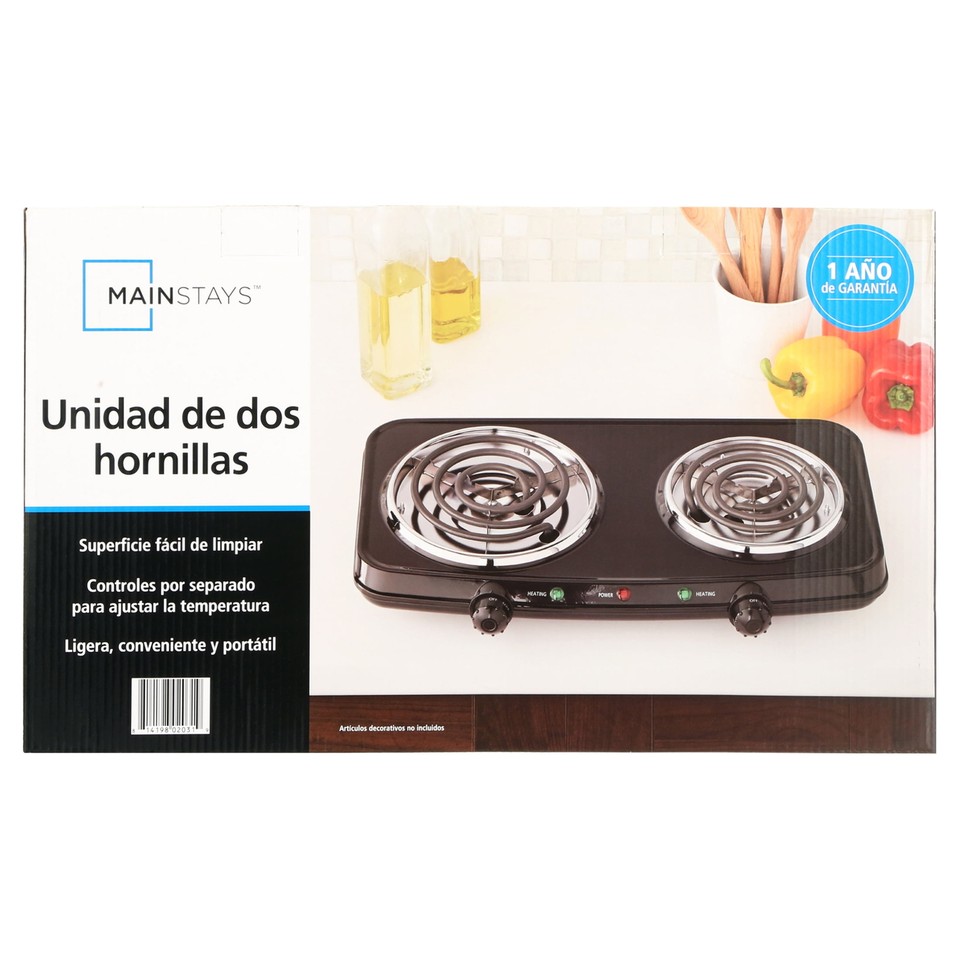 Portable Double Burner and Hot Plate, 120V 1800W eBay