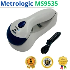 Metrologic MS9535 Voyager Barcode Scanner w/Dock & USB Cable - 1 YEAR WARRANTY⚡️