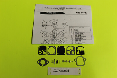 Echo Chainsaw CS280 CS290 Carburetor C1S-K1A C1S-K1B C1S-K1C Carb Kit New