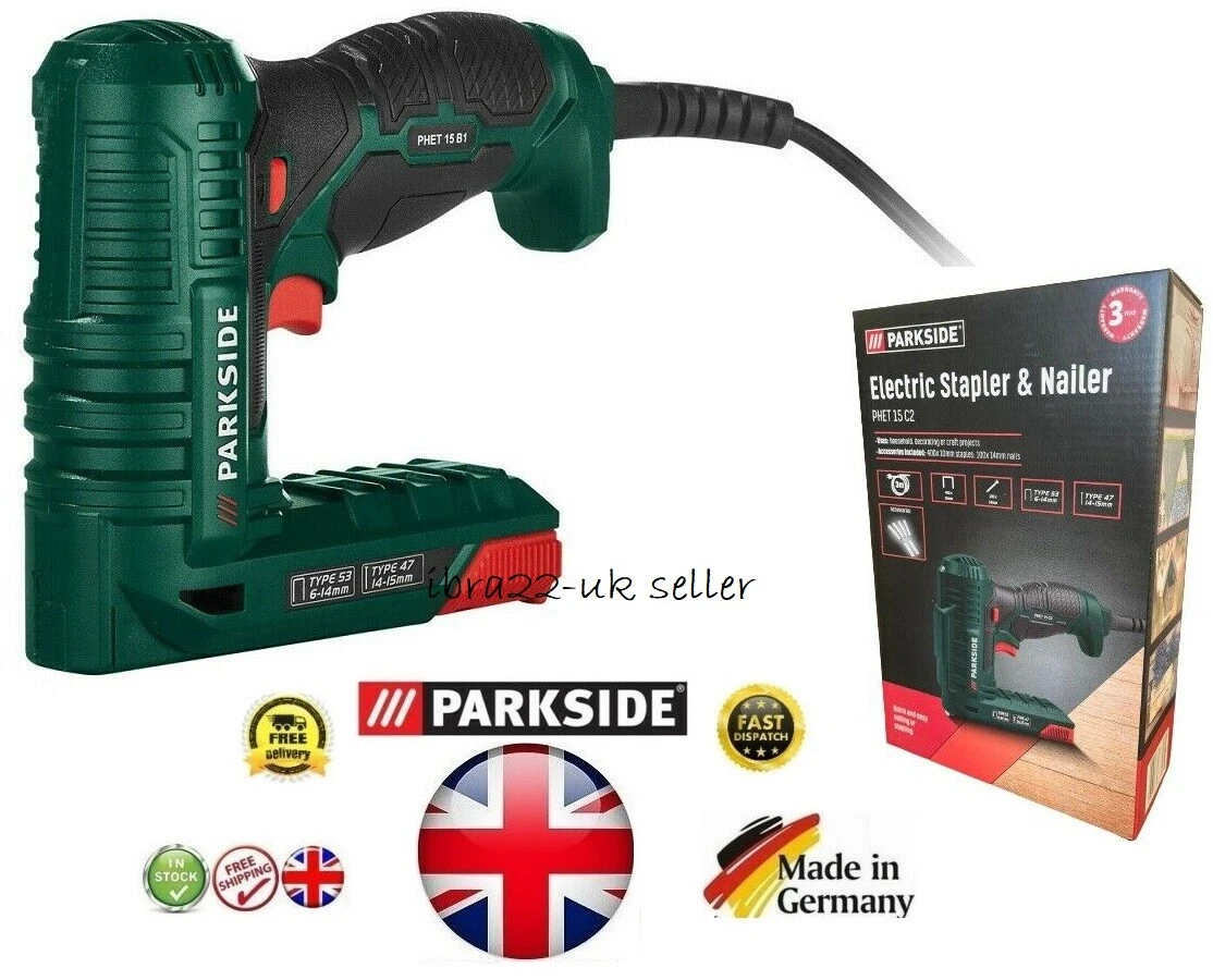 Parkside Stapler/nailer Review Pet 25 C2, 59 OFF
