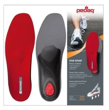 Pedag VIVA Sport Orthotic Semi-rigid Insoles Arch Support Cushion Shoe Inserts 
