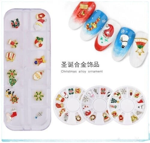 Christmas Rhinestone Nail Art Tools