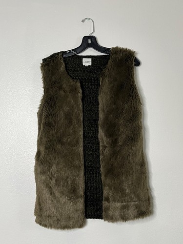 Webpelz & Strickweste für Damen Größe S von B-Sharp braun