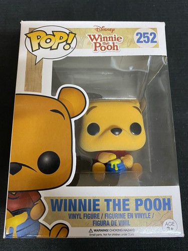 Winnie the pooh Flocked #252 Funko pop 