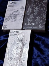 DIVINA COMMEDIA DANTE 3 VOLUMI MERIDIANI MONDADORI 54-55-56
