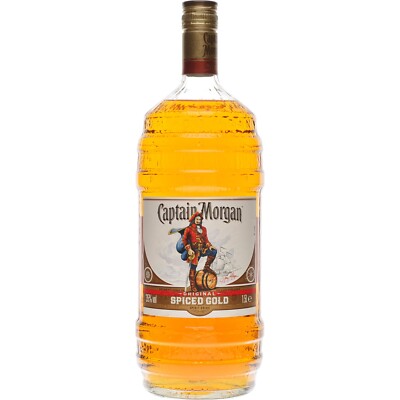Captain Morgan Spiced Gold Barrel Bottle 1,5 Liter 35 % Vol.