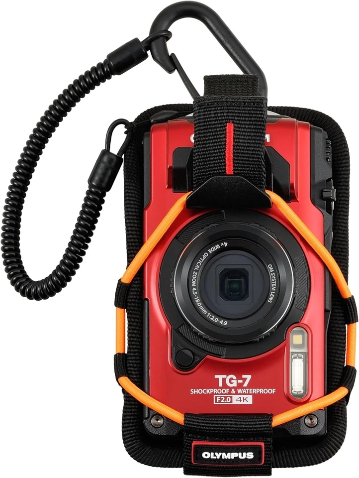 Soporte deportivo Olympus csch-123 org naranja para TG-4 y TG-870 Japón Foto 4 de 4