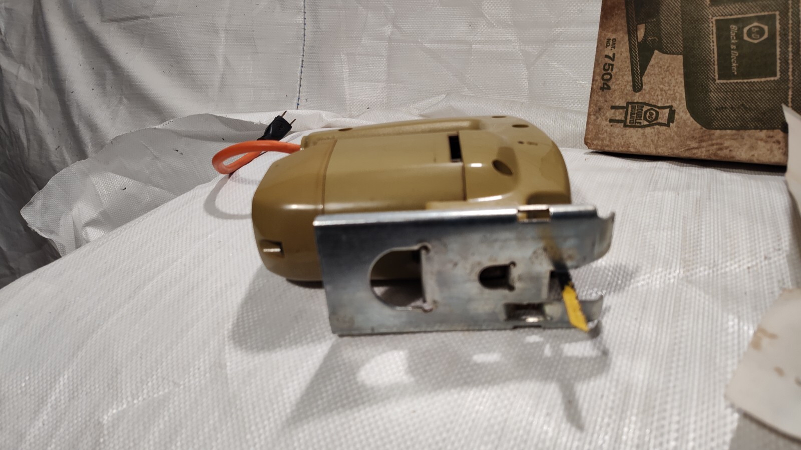 Black & Decker Jigsaw 7504 Type 5 Vintage Used Runs Great In Box eBay