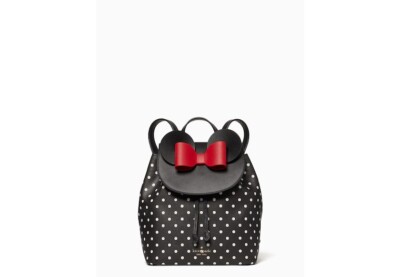 Kate Spade X Disney Minnie Mouse Black - White Polka Dot Backpack - Medium Size kate spade | Bags | Kate Spade X Disney Minnie Mouse Black  main image 3