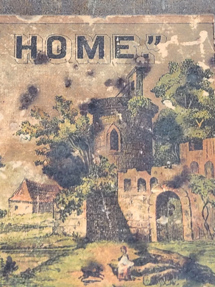 Antique Old Home Paper Label Lithograph Tin A Hoen & Co Ginger Spice Box - Image 4 of 4