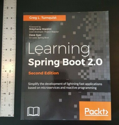 Learning Spring Boot 2.0 Second Edition Computer Science Database Paperback