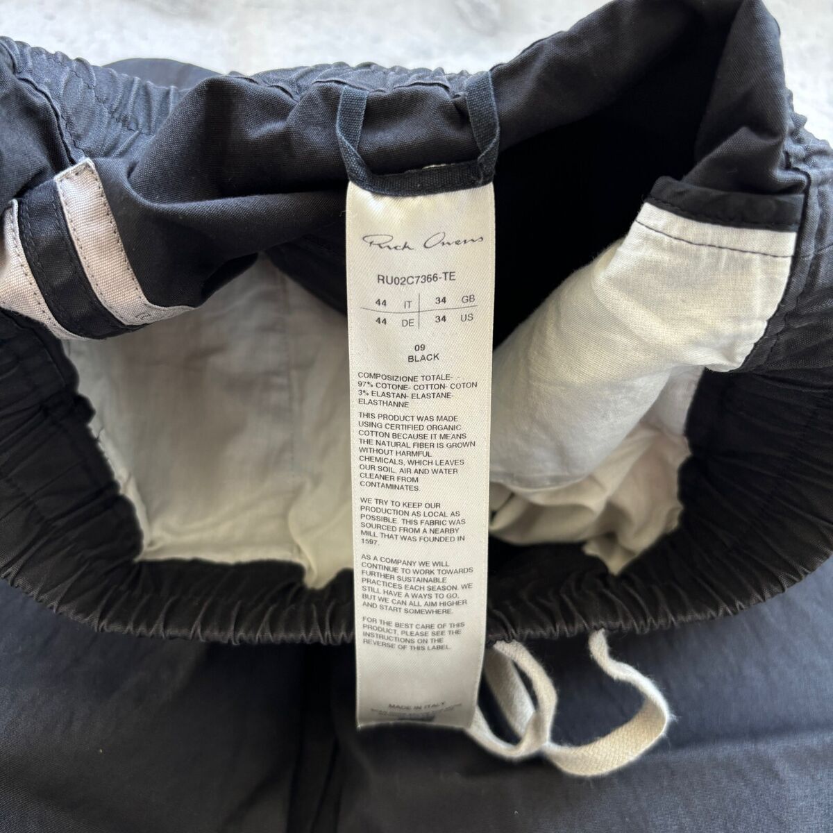 Rick Owens Luxor F/W 23 Wide Bela Pants Black | eBay Rick Owens Luxor F/W 23 Wide Bela Pants Black | eBay