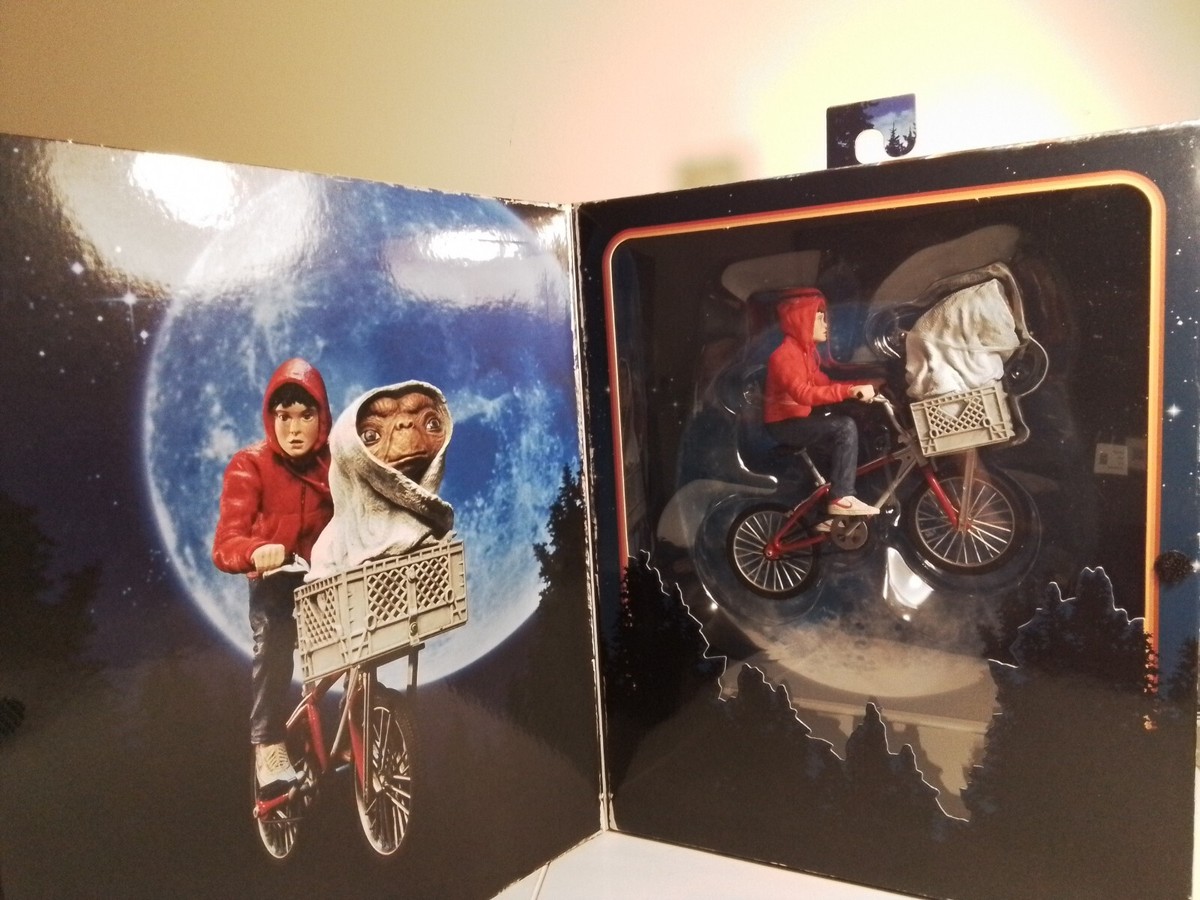 ET L'EXTRA TERRESTRE Figurine ELLIOT BIKE & E.T. N° 1252 POP FUNKO