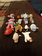 14 MINI PLUSH TOY ASSORTED ORIGINAL ITEM GOOD FOR LITTLE KID PLAY TIME
