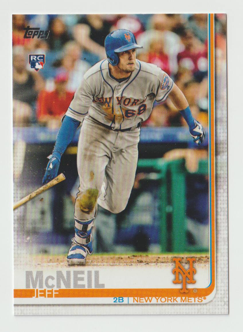 2019 Topps Baseball #281 Jeff McNeil RC - New York Mets