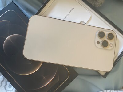 Apple iPhone 12 Pro Max - 128GB - Gold (AT&T)