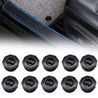 10x Car Floor Mat Clips Carpet Fixing Retainer Universal Grips Clamps Holder Kit