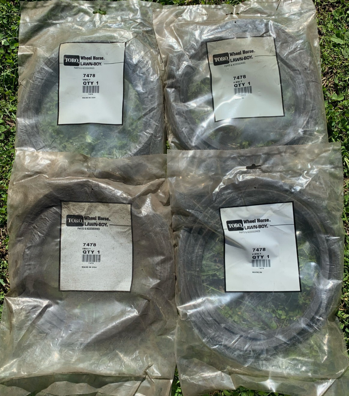 (1) New Genuine Toro Wheel Horse Wheelhorse Drive V-Belt #7478