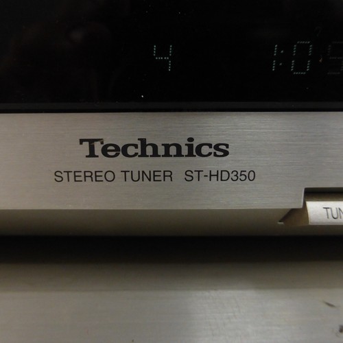 Technics Stereo HiFi Audio System HD350 CD Player Tuner Verstärker Lautsprecher - Bild 6 von 19