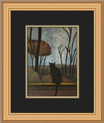 Gershon Benjamin Chuki Custom Framed Print