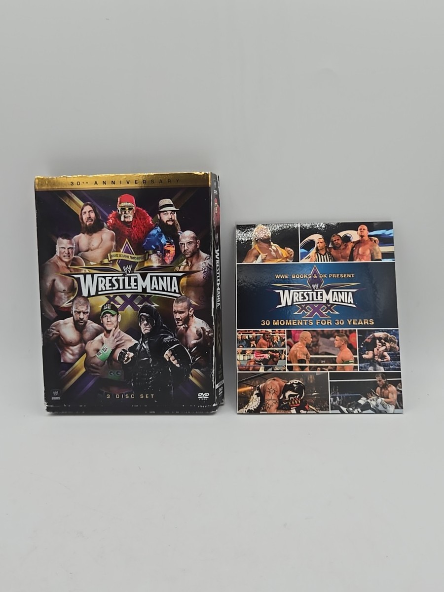 AWARD 2014 DVD セット WWE: Wrestlemania XXX (DVD, 2014, 3-Disc Set) *READ* 651191952748