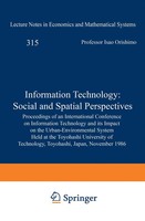 Isao Orishimo (U. A.) | Information Technology: Social And Spatial Perspectives