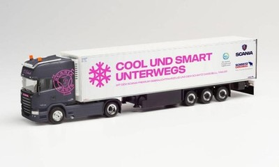 Herpa LKW Scania R Topl/Aerop Kühl-KSZ Trucker Babe Christina Scheib 942881