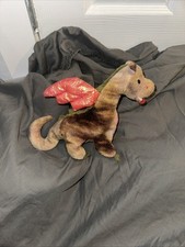 TY Beanie Babies Scorch the Dragon with Iridescent wings 1998 Retired