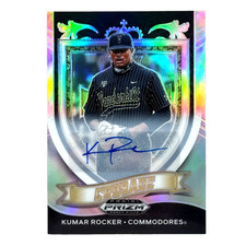 2021 Panini Prizm Draft Picks Crusade Silver Prizm Auto Kumar Rocker #C-KR Auto