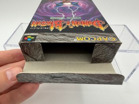 DEMON'S BLAZON / Demon's Crest Super Famicom With Box & Manual US Seller SFC1177