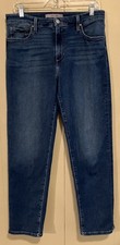 Joe’s Jeans Boyfriend Halstead Dark Stone Wash High Rise Straight Size 30 EUC!