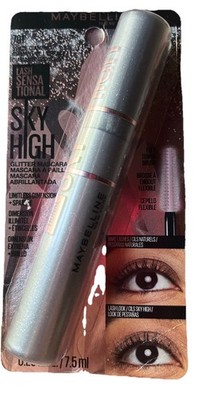 Maybelline Lash Sensational SKY HIGH Glitter Mascara Topper Space Diamond-NEW