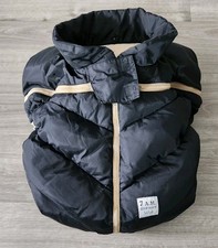 7 AM Enfant Car Seat Cover Cocoon Faux Fur Tundra Collection Black Winter EUC