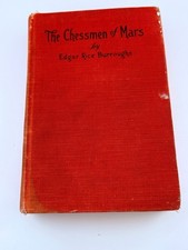 The Chessmen of Mars Edgar Rice Burroughs 1922 Grosset Dunlap HC