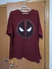 Marvel Deadpool Men's Graphic Tshirt Size 3X