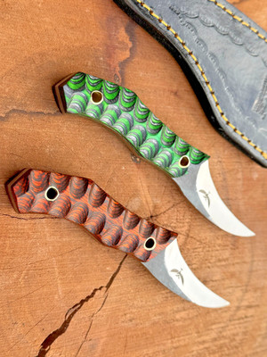 Owltown SUPER Pivia Moon Knife Pikal, Elvia fusion 12c27 with 4 new blade shapes