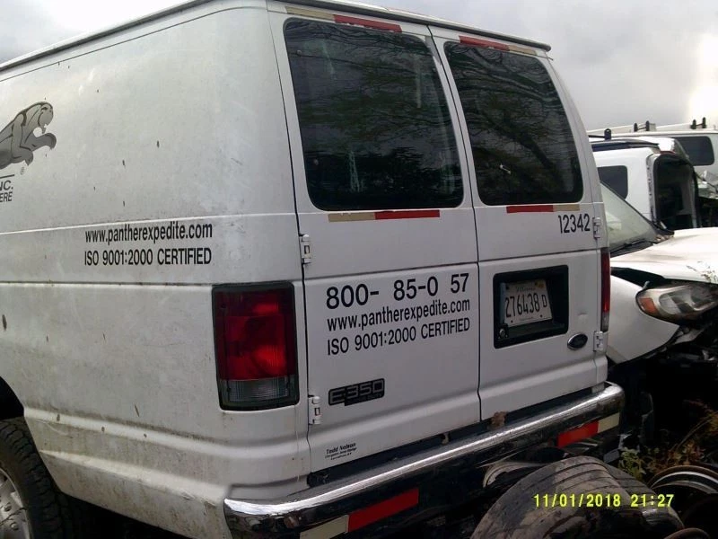 Passenger Right Rear Back Door With Window Fits 92-07 FORD E150 VAN 563537 Foto 4 de 4