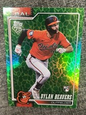 2026 Topps Series 1 - Dylan Beavers Green Parallel Rookie Baltimore Orioles #339